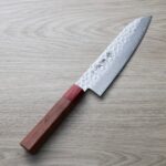 堺孝行 和三德 180mm AUS10鋼 45層鎚目大馬士革
