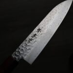 堺孝行 和三德 180mm AUS10鋼 45層鎚目大馬士革
