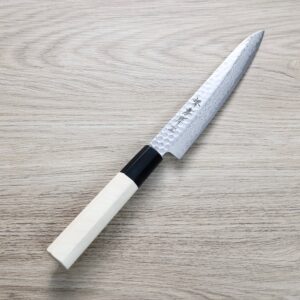 sakaity-07251 堺孝行 和蔬果 150mm AUS10鋼 45層鎚目大馬士革