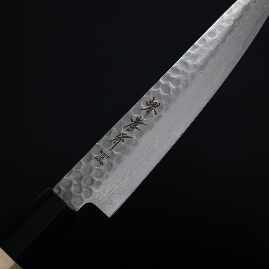sakaity-07251-5-1 堺孝行 和蔬果 150mm AUS10鋼 45層鎚目大馬士革