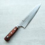 堺孝行 牛刀 210mm VG10鋼 33層鎚目大馬士革 洋柄