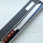 sakaity-07398-2-1 堺孝行 劍型柳刃 270mm VG10鋼 33層鎚目大馬士革 洋柄
