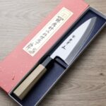 堺孝行 Chef 出刃 180mm 銀三鋼