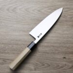 堺孝行 Chef 出刃 180mm 銀三鋼