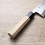 堺孝行 Chef 出刃 180mm 銀三鋼