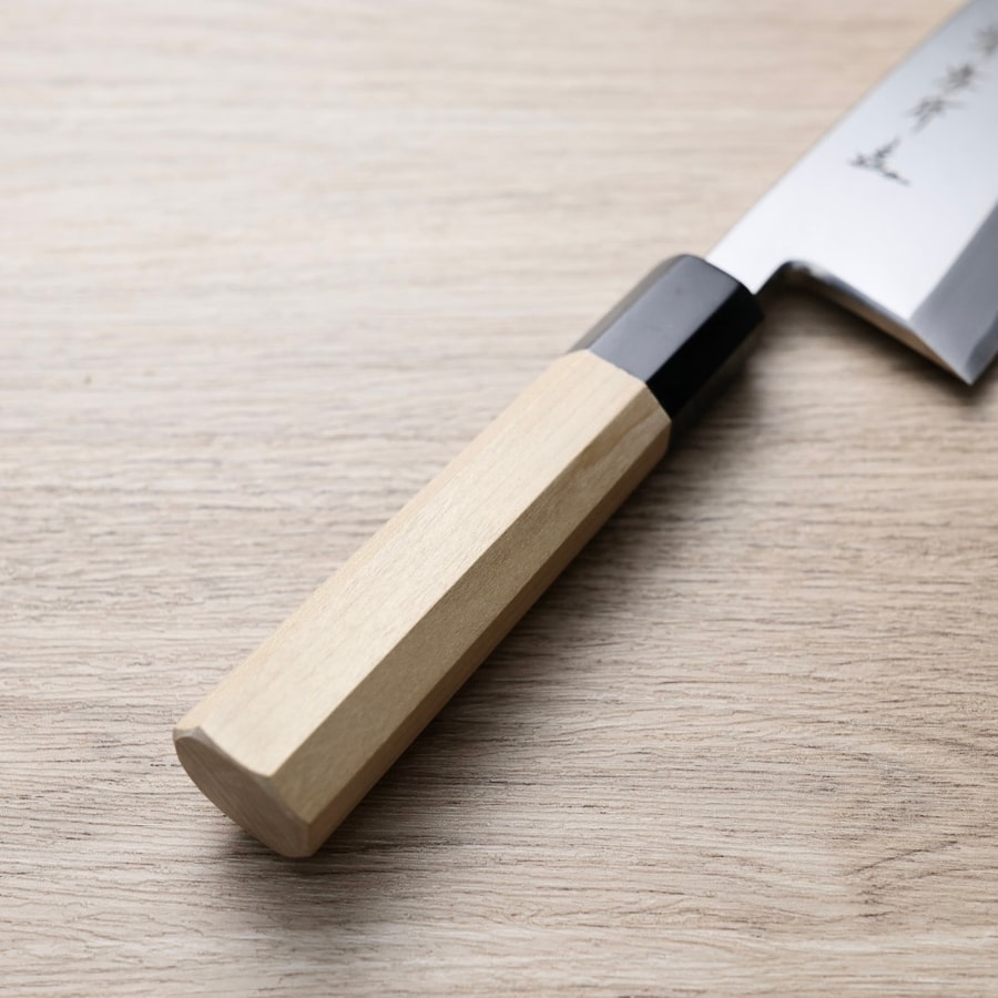 堺孝行 Chef 出刃 180mm 銀三鋼