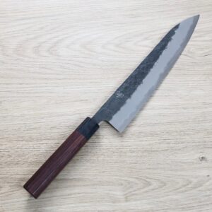 saku-ichi-g240-ask 作SAKU 壱 牛刀 240mm 青紙超級鋼 黑打
