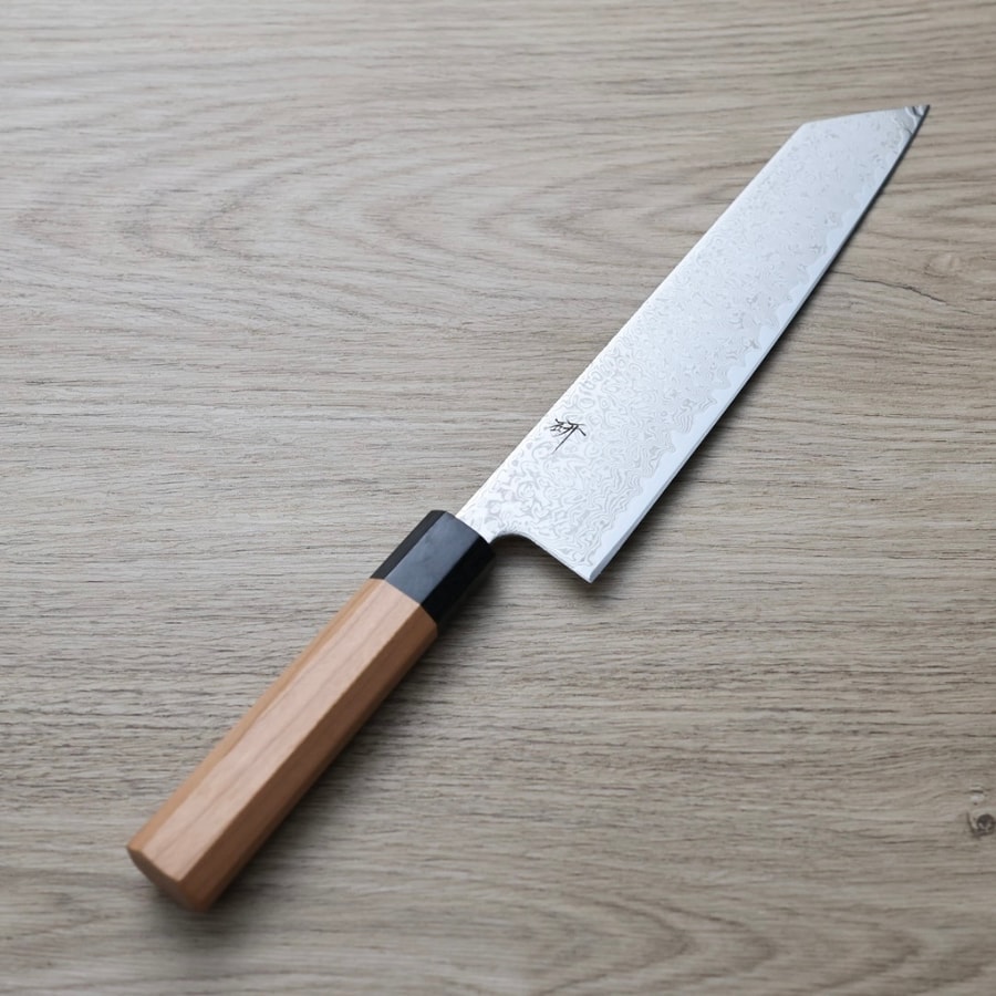 saku-ichi-k210-srs13 作SAKU 研 切付牛刀 210mm SRS13粉末鋼 大馬士革