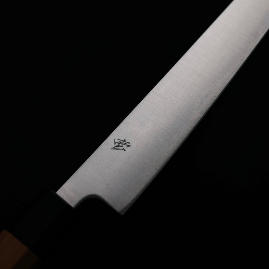 作SAKU 壱 筋引 240mm 青紙超級鋼 磨:圖片 5
