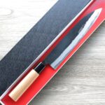 syukihiro-gyuto240-2 境志泰 火國 牛刀 240mm 白紙鋼 黑打