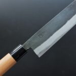 syukihiro-gyuto240-3 境志泰 火國 牛刀 240mm 白紙鋼 黑打
