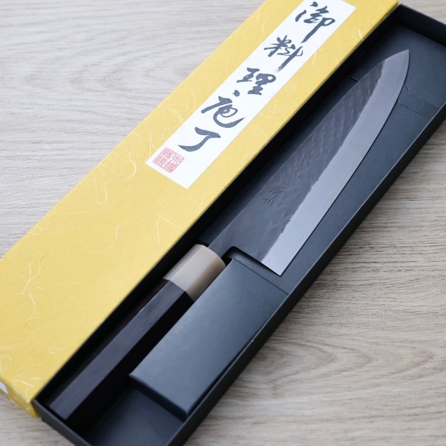 忠房 牛刀 210mm SLD鋼 黑打:圖片 2