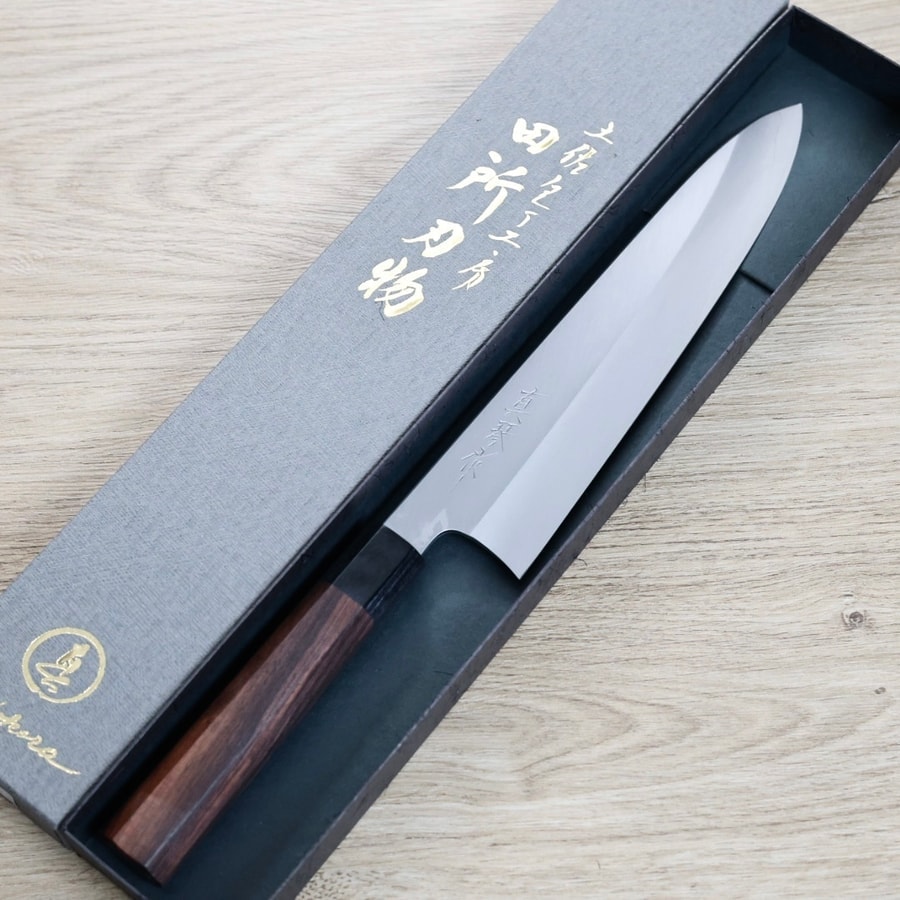 田所真琴 牛刀 240mm 銀三鋼:圖片 2