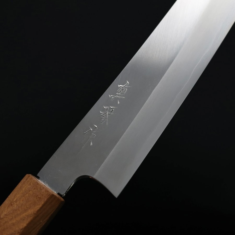 田所真琴 曲背切付牛刀 180mm 銀三鋼:圖片 5