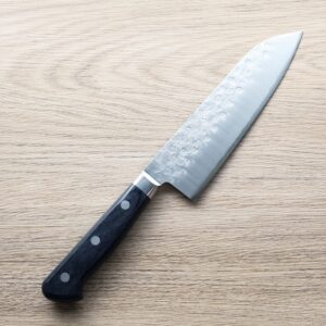 takamura-santoku-vg10 高村刃物 三德刀 170mm VG10 鎚目