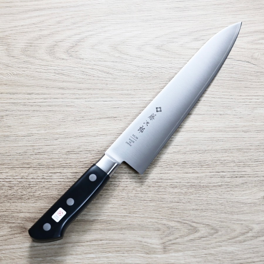 藤次郎 DP 牛刀 240mm VG10鋼 洋柄