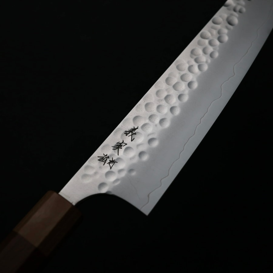 加藤義實 丸鎚目 切付牛刀 210mm SG2粉末HSS鋼:圖片 5