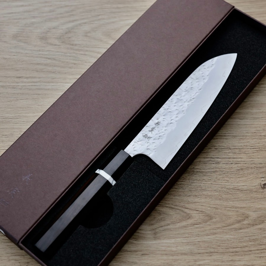 加藤義實 冰 三德刀 170mm SG2粉末HSS鋼:圖片 2