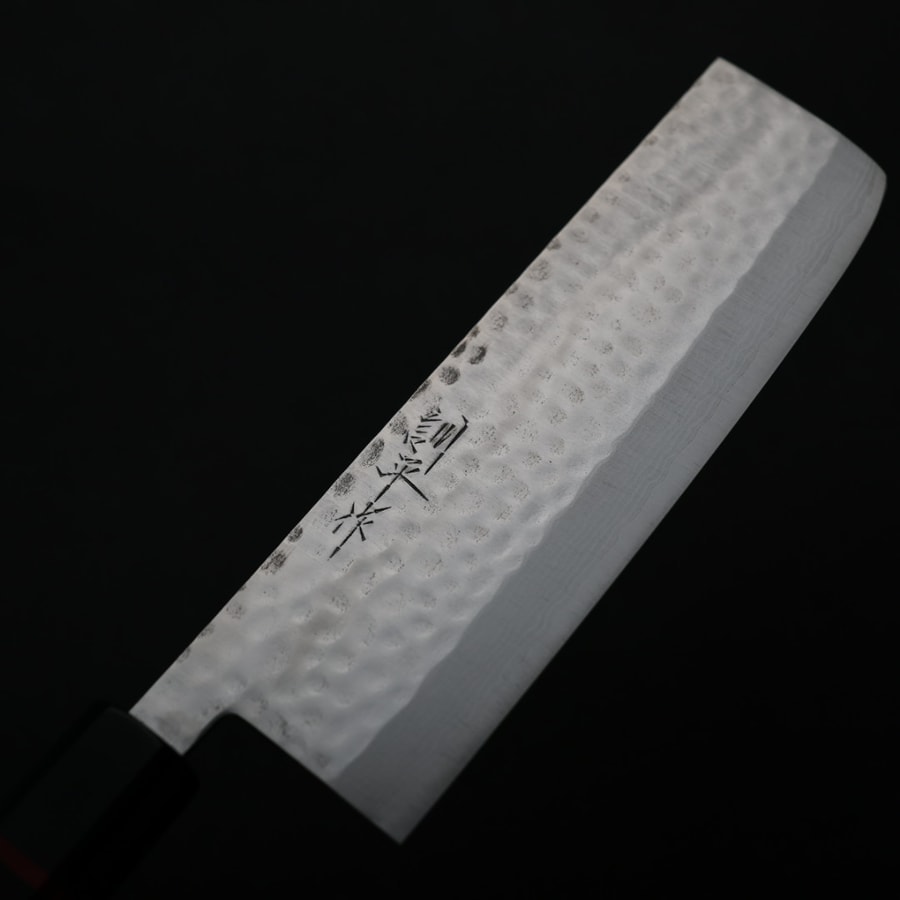增谷訓生 高菜切 165mm VG10鋼 刻流 Temoto赤鐵:圖片 5