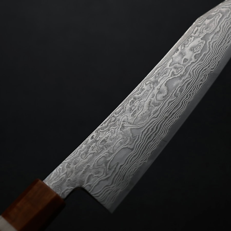 龍泉刃物 風格龍 改 牛刀 210mm ATS314鋼 63層大馬士革:圖片 5