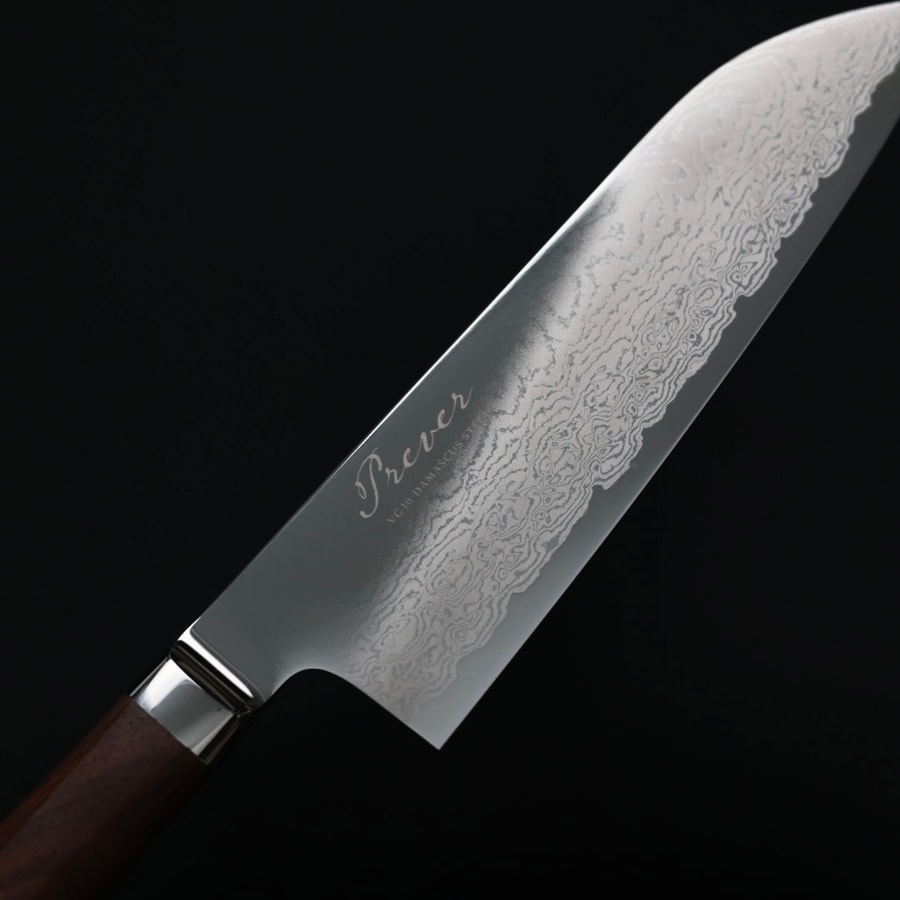 龍泉刃物 PREVER 三德 170mm VG10 67層鎳染大馬士革:圖片 6