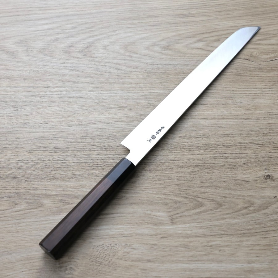 佐海 中川打刃物x清水將史<br>先丸柳刃 270mm 銀三鋼:圖片 3