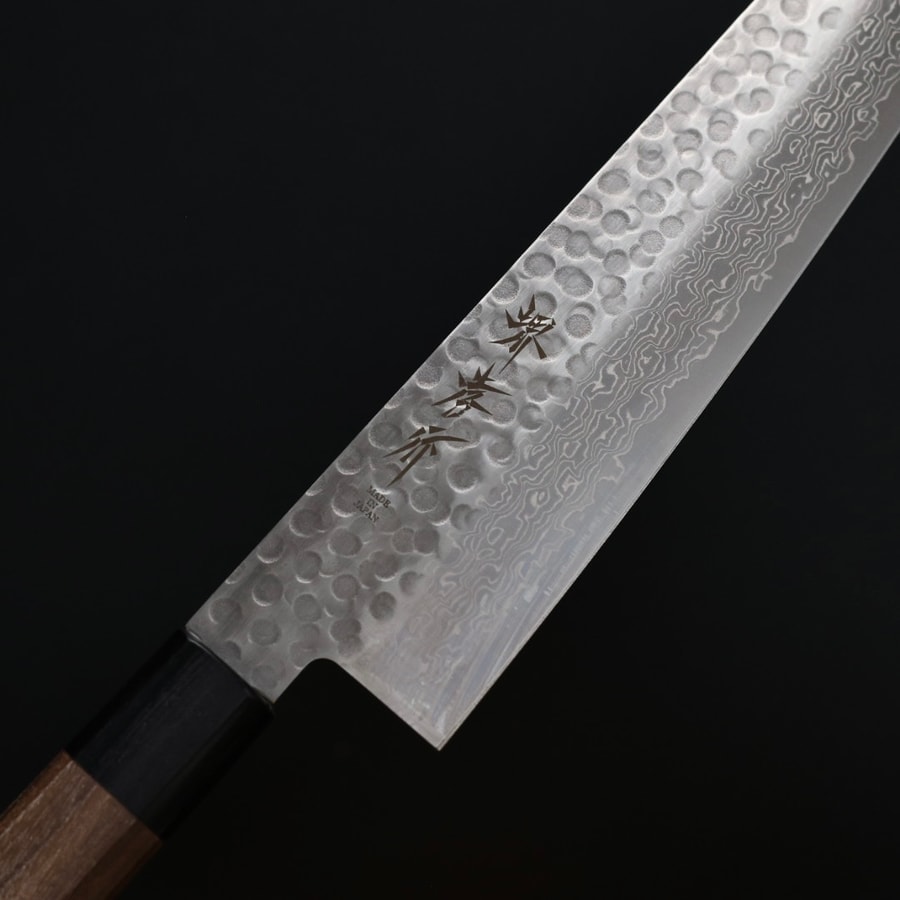 堺孝行 和牛刀 240mm AUS10鋼 45層鎚目大馬士革:圖片 5