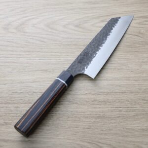senzo-b165-sgt 仙藏 文化刀 165mm SG strix粉末鋼 黑打鎚目