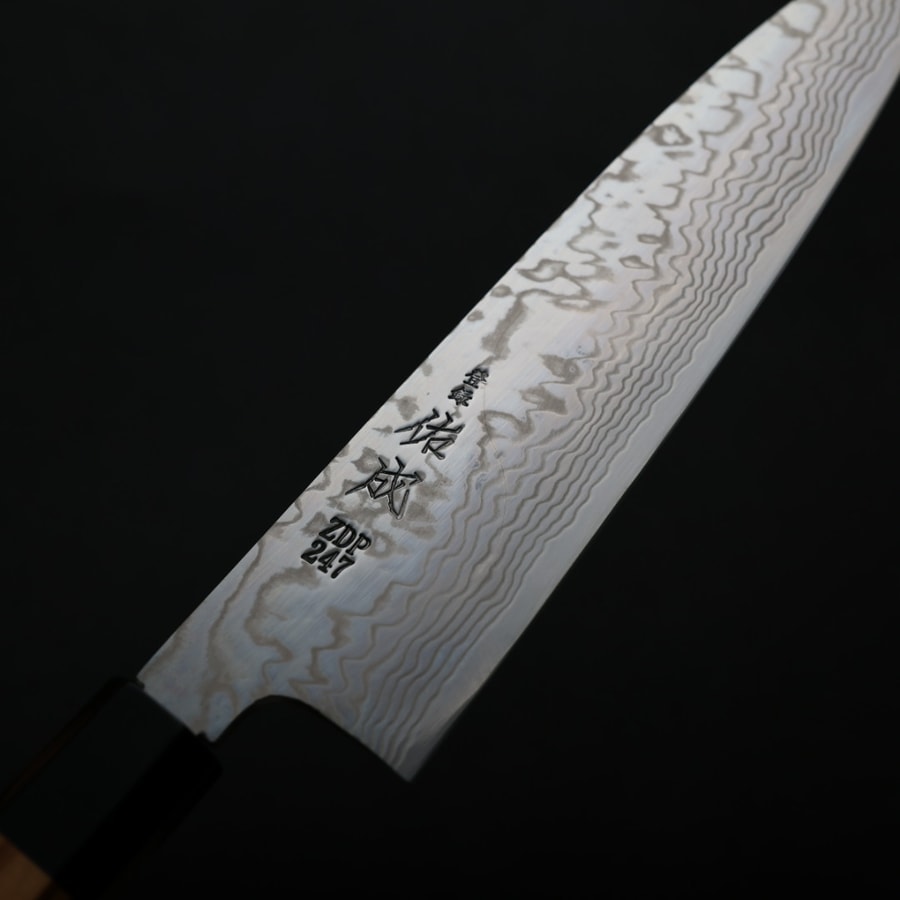 佑成 牛刀 210mm ZDP247粉末HSS鋼 大馬士革:圖片 5