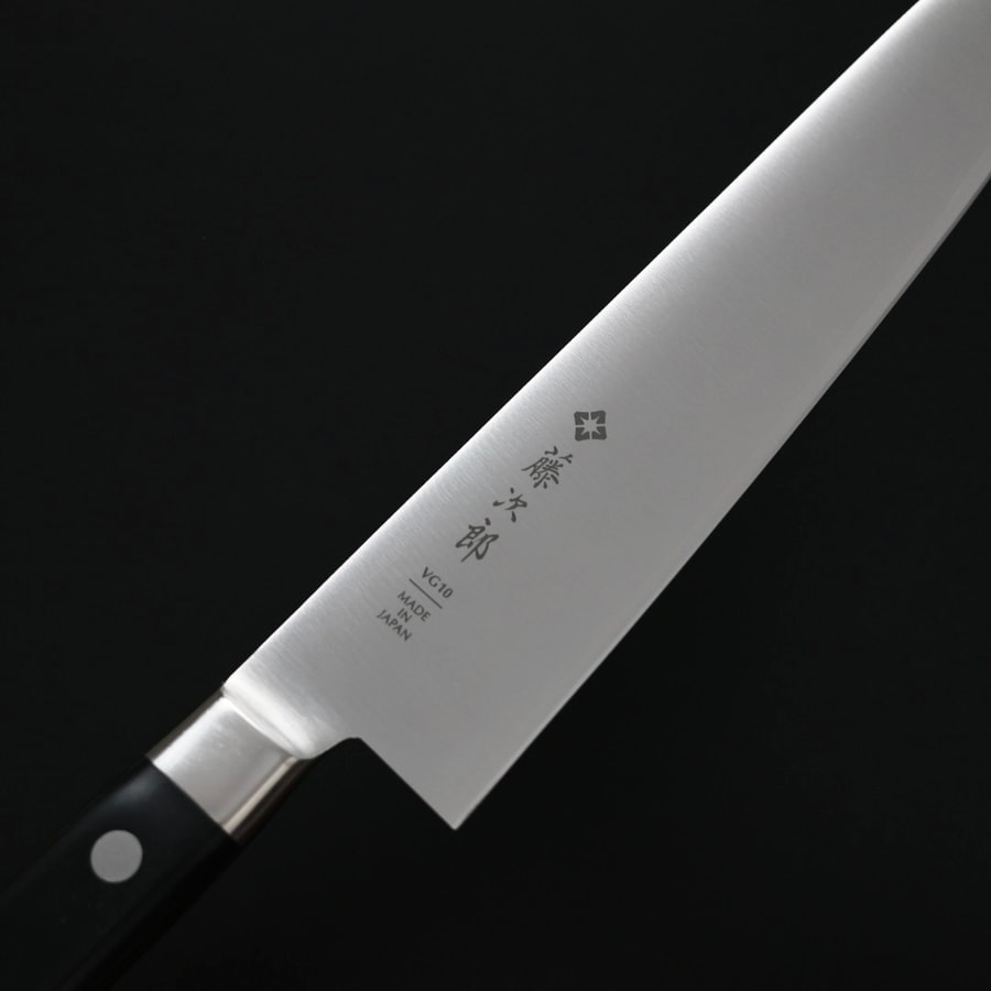 藤次郎 DP 牛刀 210mm VG10鋼 洋柄:圖片 5