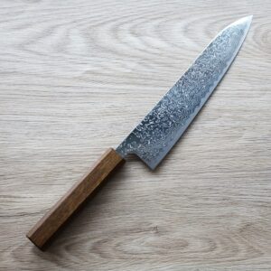 tsunehisa-gyuto-210vg10 恆久 牛刀 210mm VG10 大馬士革