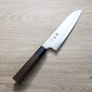 hatukokoro-s180-vg10-1 初心 三德 180mm VG10鋼 鎚目