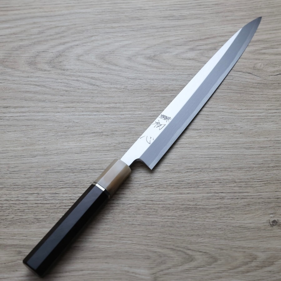 初心 白鷺 柳刃 240mm 白二鋼