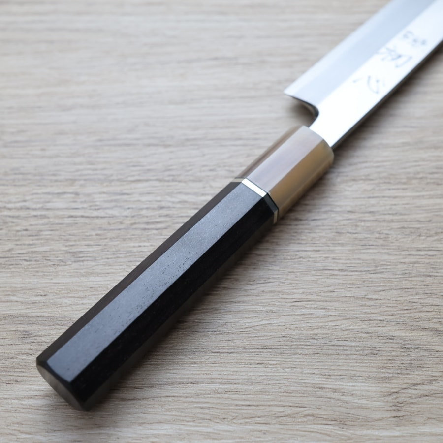初心 白鷺 柳刃 240mm 白二鋼 左手:圖片 3