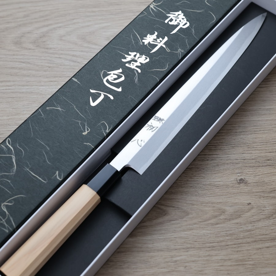 初心 白鷺 柳刃 270mm 白二鋼:圖片 2