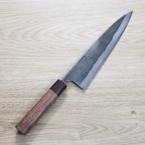 kajibee-g210ku 石川刃物 KajibeE 牛刀 210mm 白紙鋼 黑打