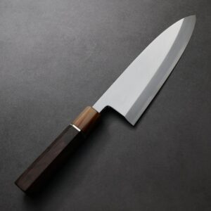 中川打刃物 出刃 180mm 白二鋼 霞