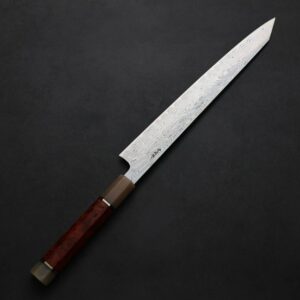 nakagawa-ksj270-spgs 中川打刃物 切付筋引 270mm SPG STRIX粉末鋼 大馬士革