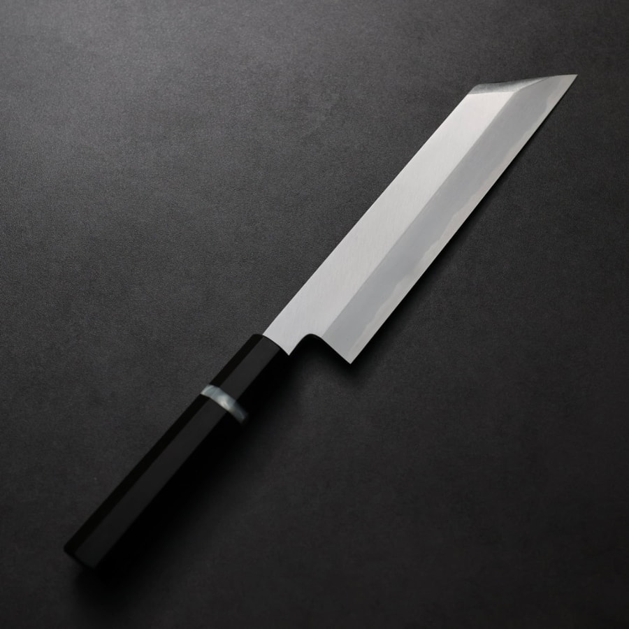 中川打刃物 剝物 210mm 白2鋼 霞