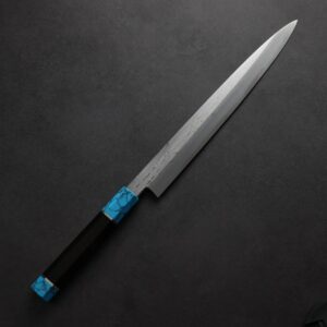 中川打刃物 柳刃 270mm 青一鋼 墨流