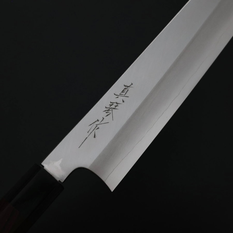 田所真琴 曲背切付牛刀 240mm 銀三鋼:圖片 5
