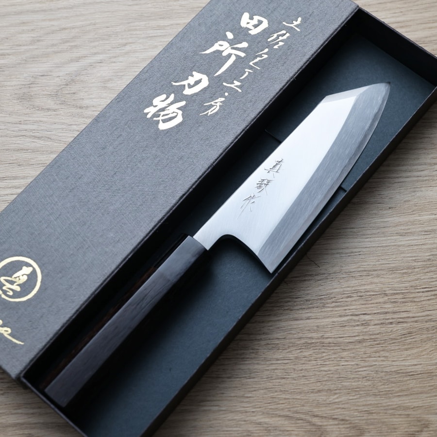 田所真琴 切付出刃 150mm 銀三鋼:圖片 2