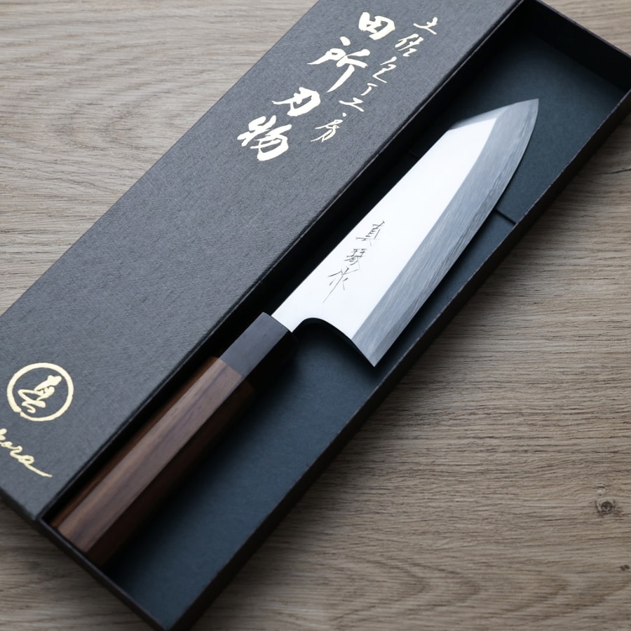 田所真琴 切付出刃 165mm 銀三鋼:圖片 2
