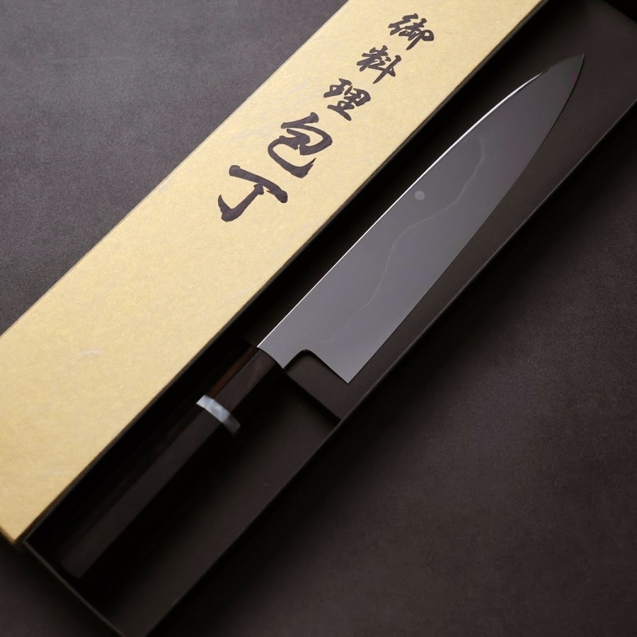 山脇刃物 堺北辰 池田美和 水本燒 牛刀 240mm 白一鋼:圖片 2